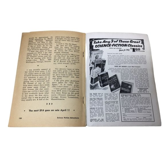 Science Fiction Adventures - April 1958 - Shadow on the Stars - Robert Silverber - Picture 11 of 11